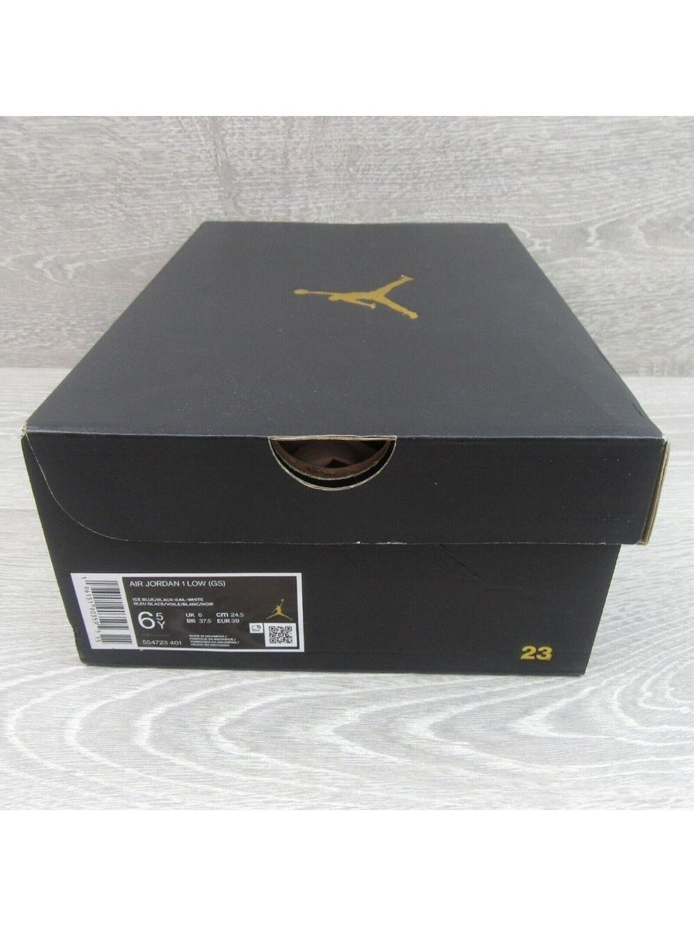 Jordan 1 Low Ice Blue GS Size 6.5Y / Womens Size 8 Sneakers NEW - Picture 13 of 15